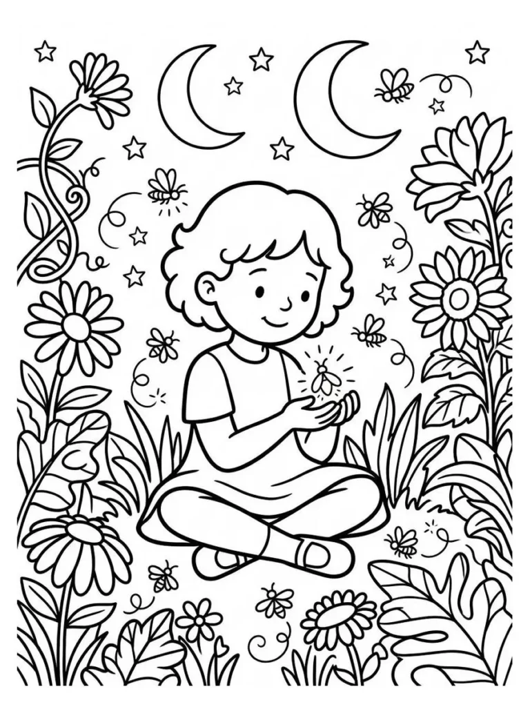 be the light coloring sheets_5