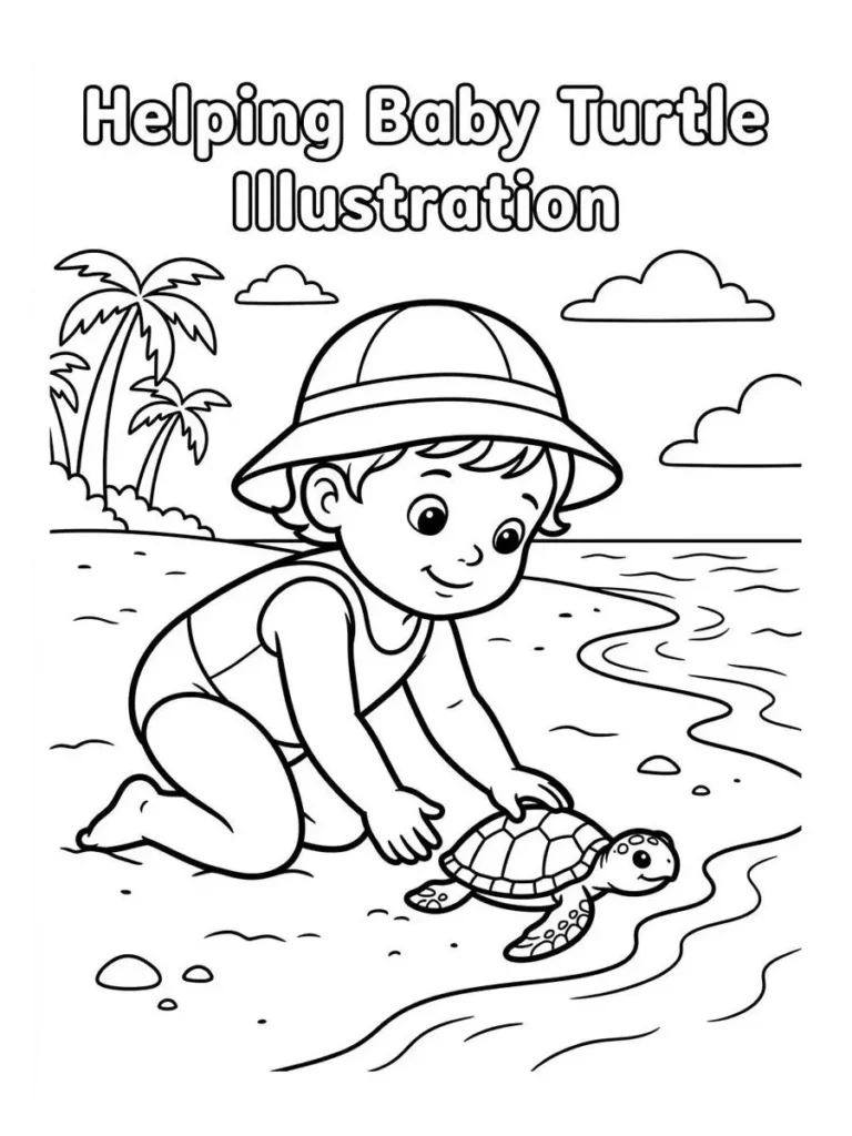 beach coloring pages_10
