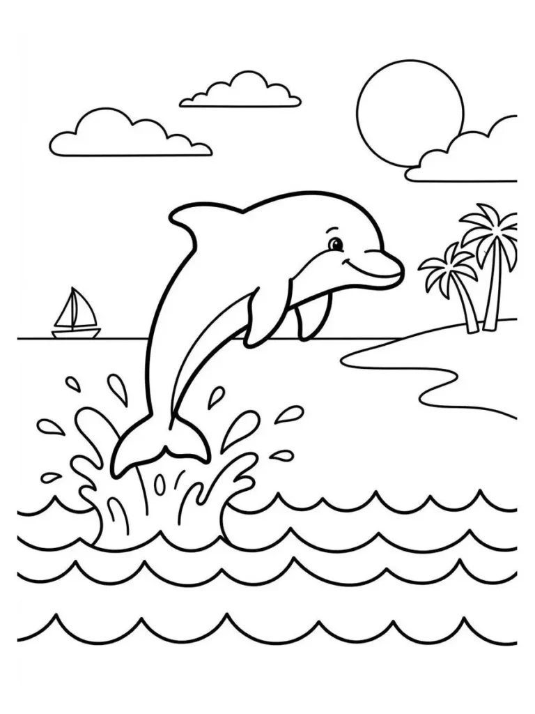 beach coloring pages_11