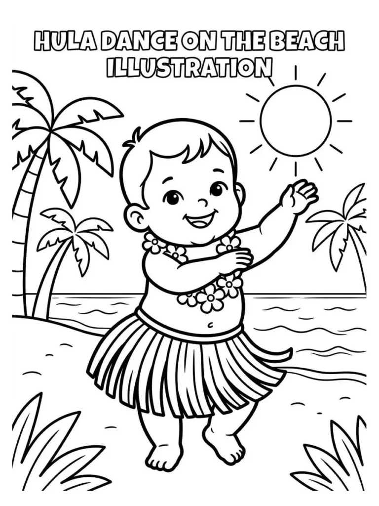beach coloring pages_17