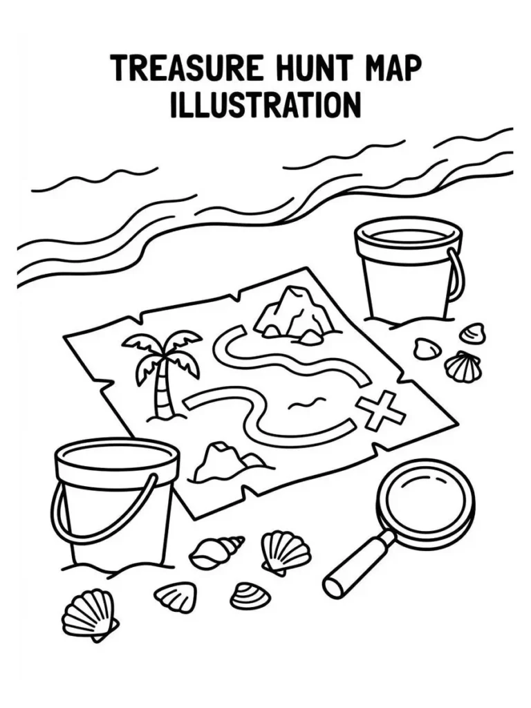 beach coloring pages_20