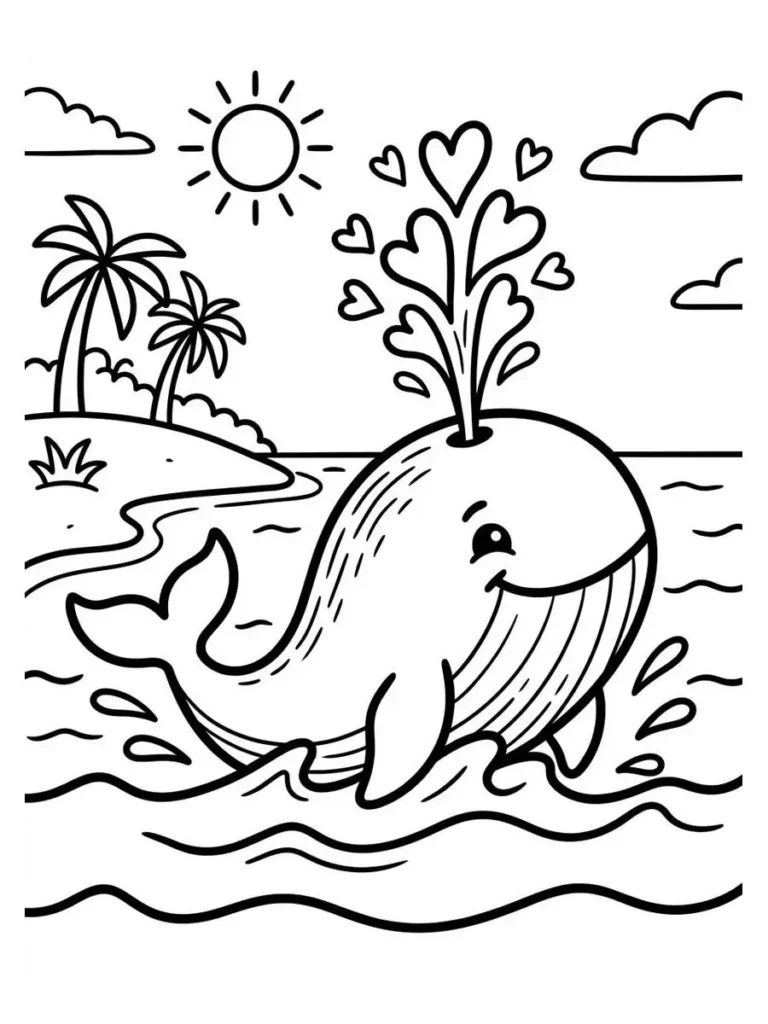 beach coloring pages_22