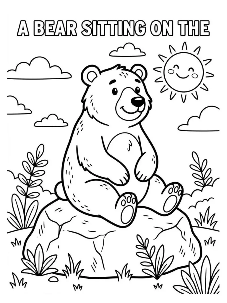 bears coloring sheets_15
