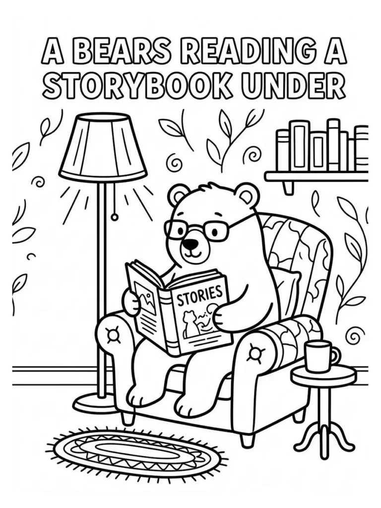 bears coloring sheets_3