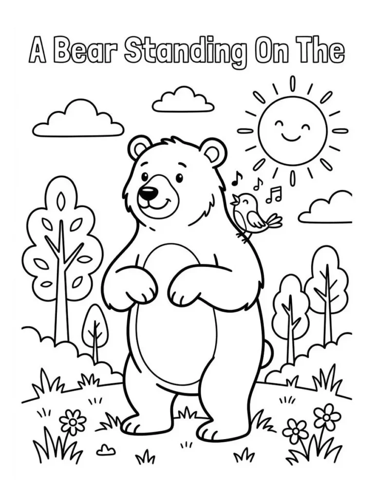 bears coloring sheets_4
