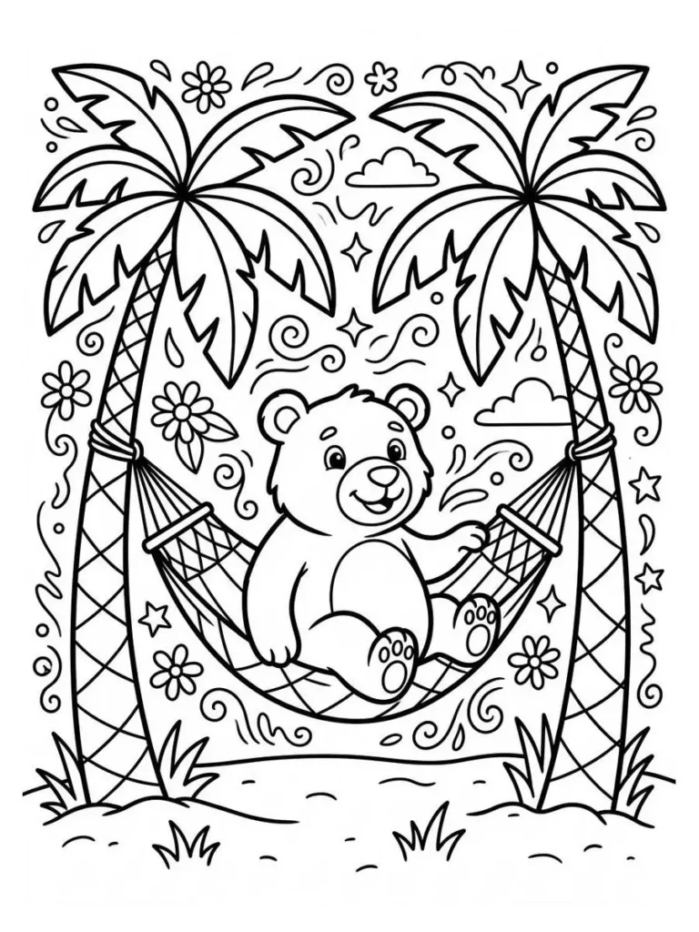bears coloring sheets_6