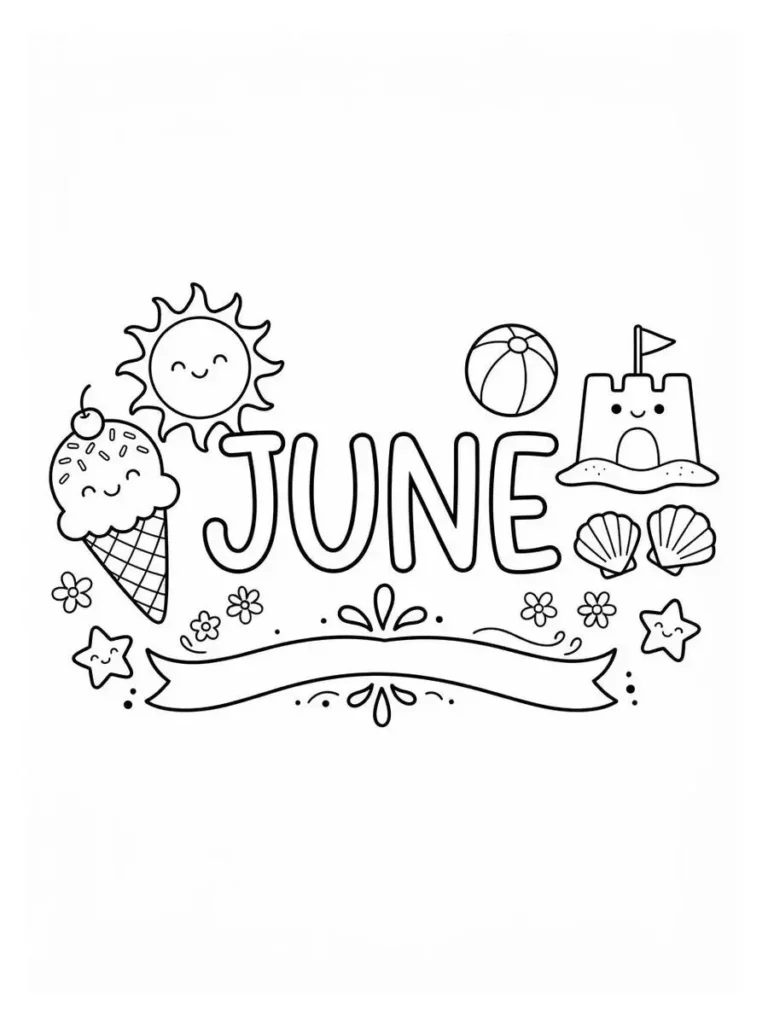 june coloring pages_16
