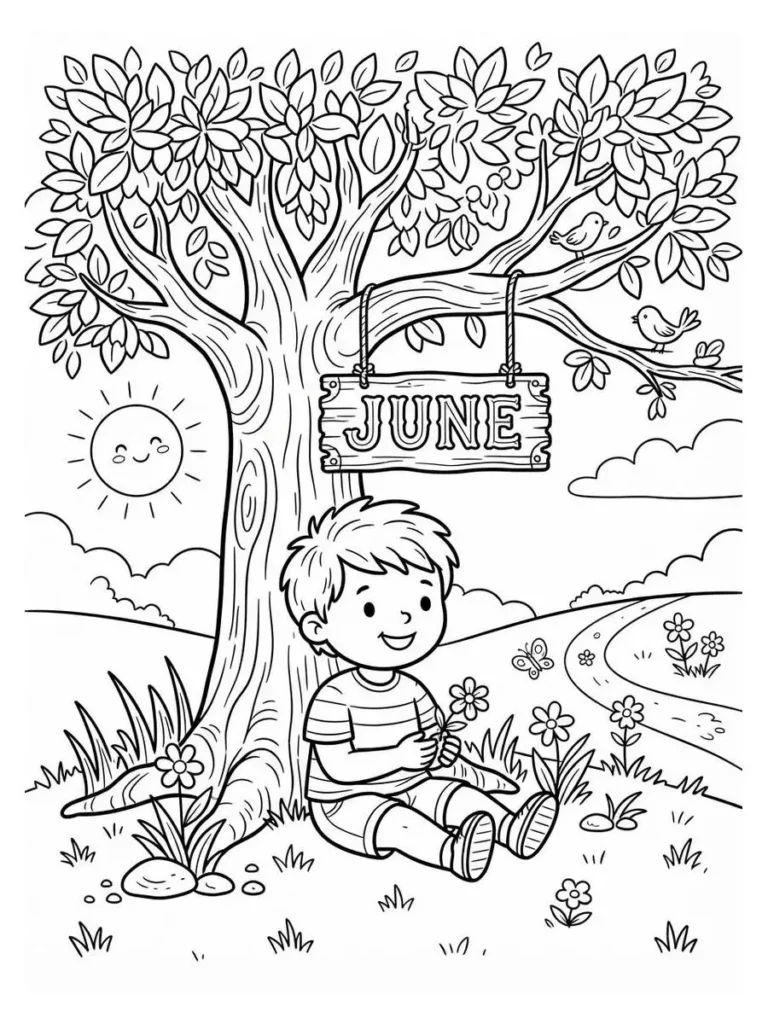 june coloring pages_21