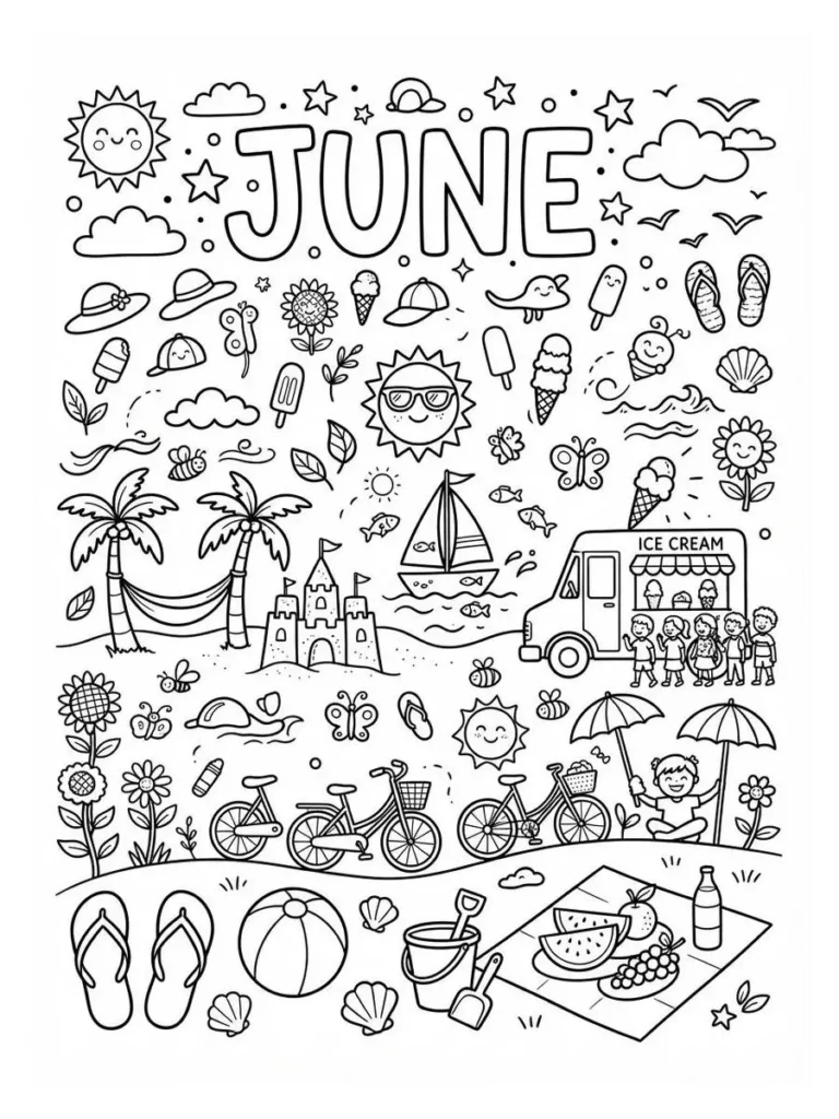 june coloring pages_6