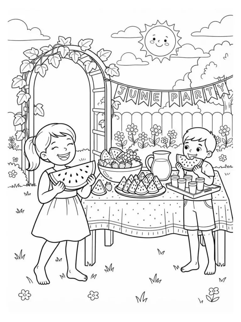 june coloring pages_8