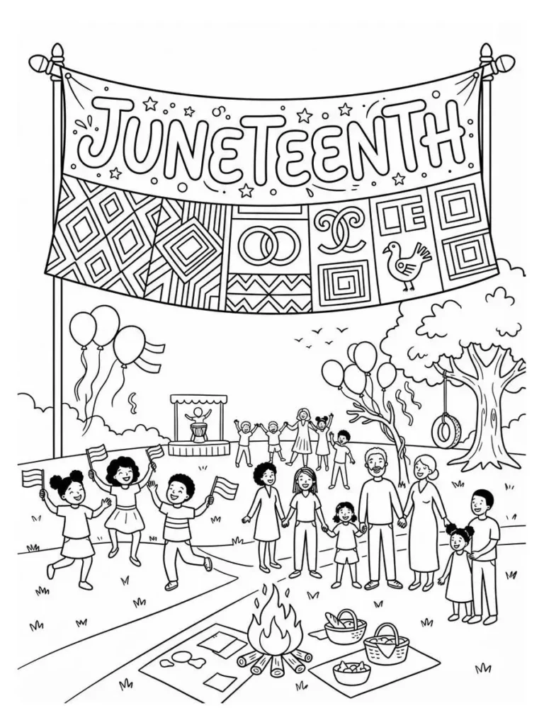 juneteenth coloring sheets_15