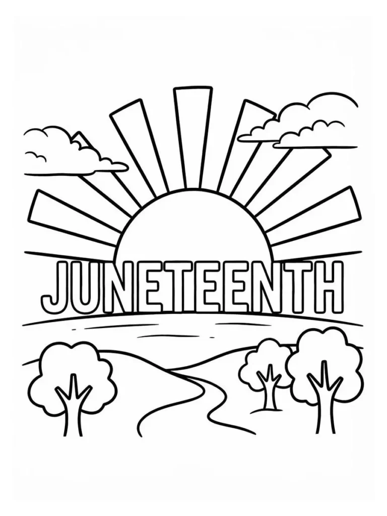 juneteenth coloring sheets_19