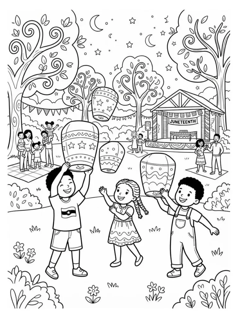 juneteenth coloring sheets_2