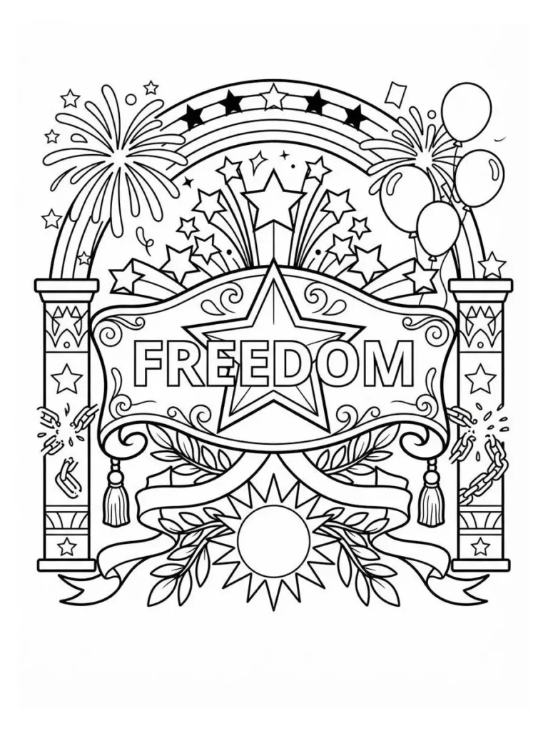 juneteenth coloring sheets_21