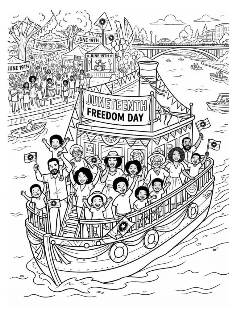 juneteenth coloring sheets_6