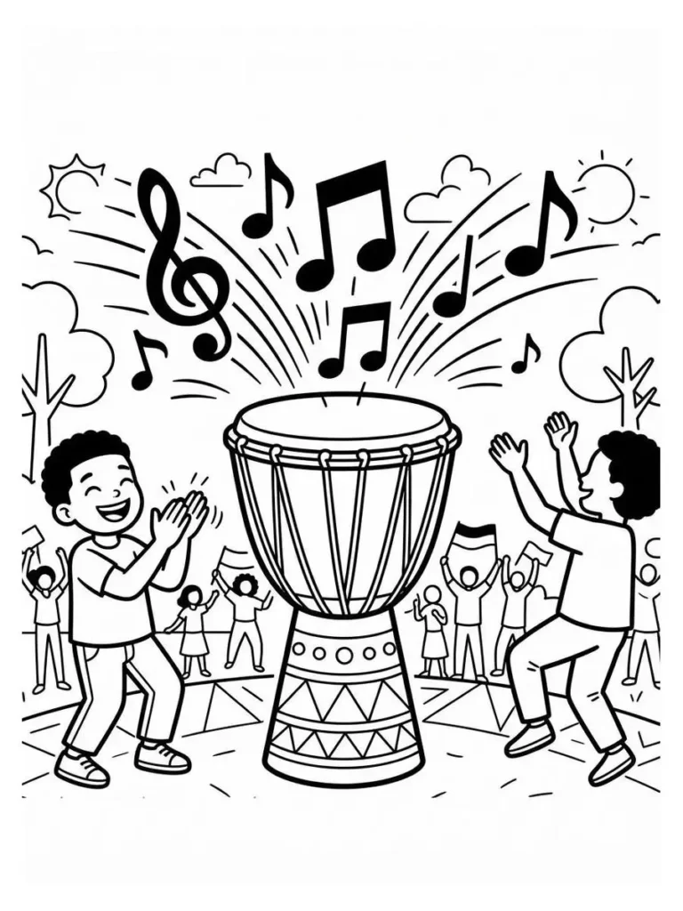 juneteenth coloring sheets_7