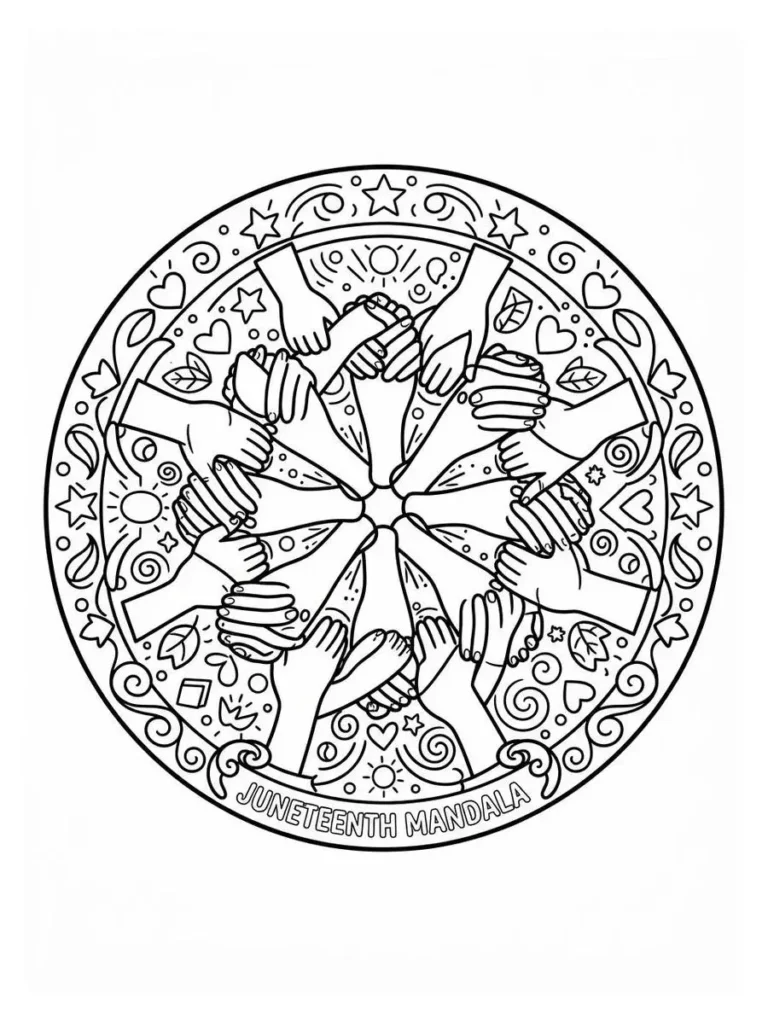 juneteenth coloring sheets_9
